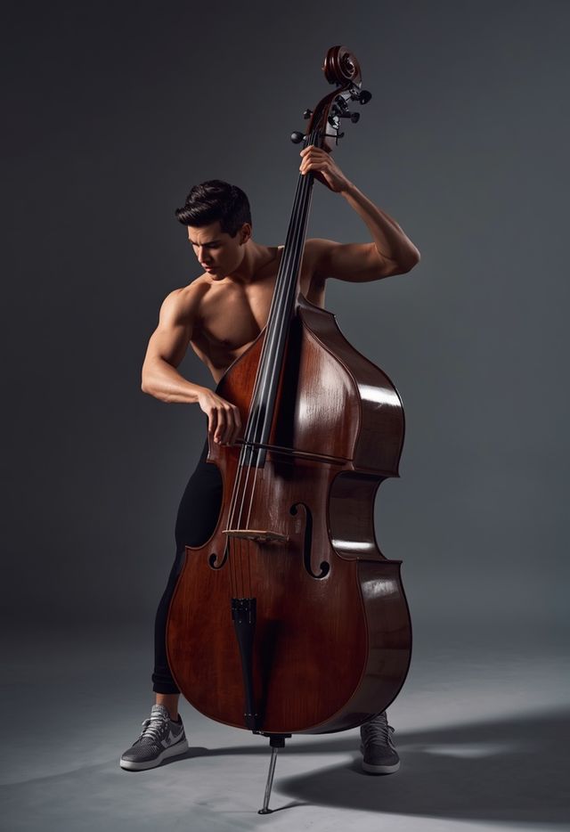 Playing Double Bass While Standing