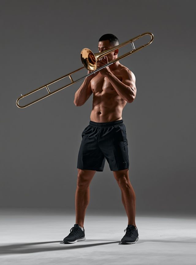 Playing Trombone While Standing