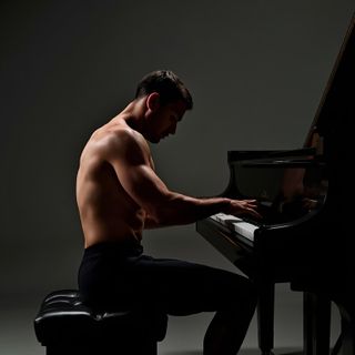 Piano, Sitting