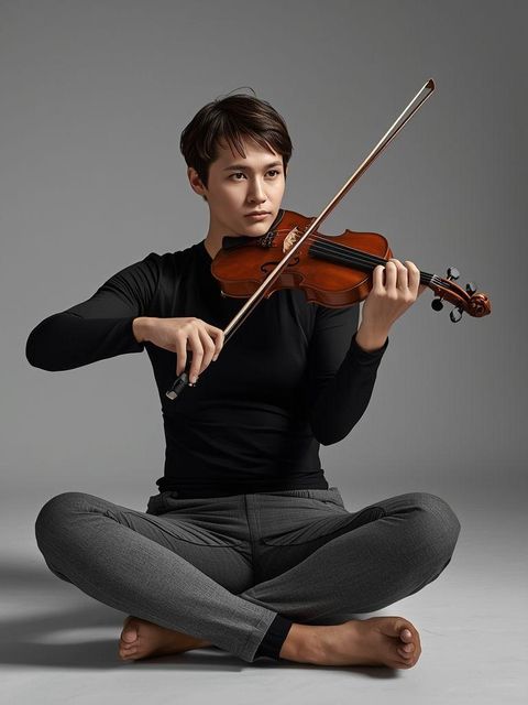 Sitting Violin