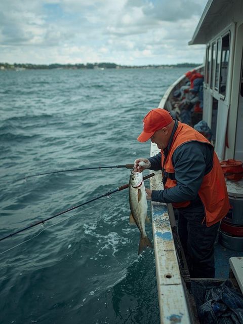 Połów ryb, handel, umiarkowany wysiłek