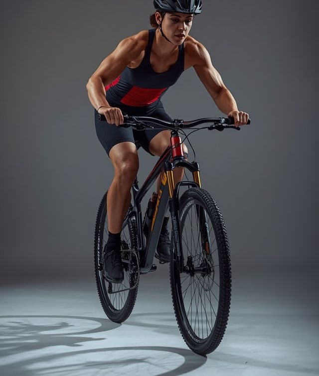Mountain biking