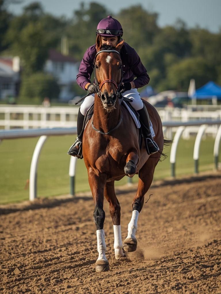 Pferderennen, Wandern