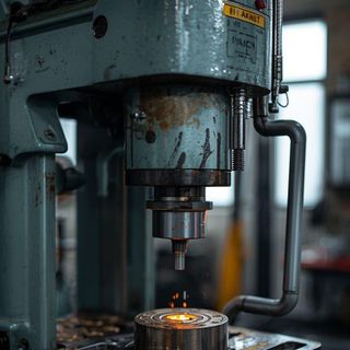 Werkzeugmaschine, Stanzpresse, moderater Aufwand