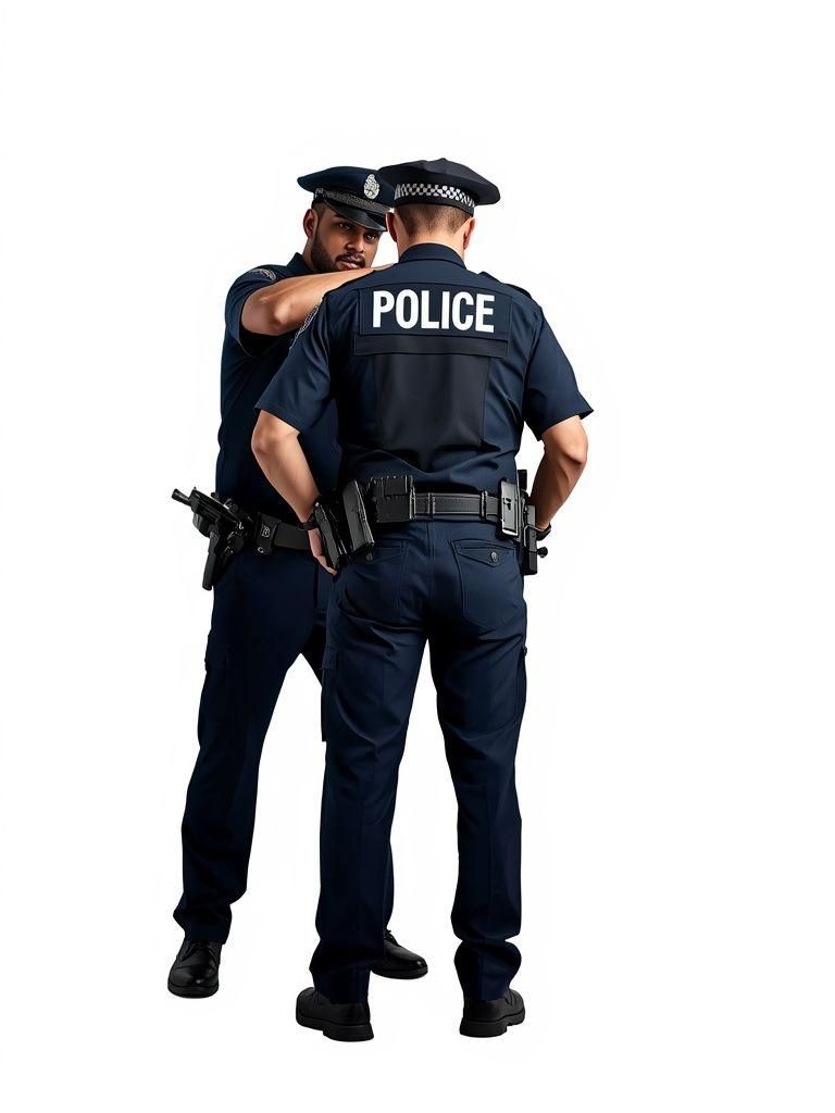 Police, Making an Arrest, Standing 2