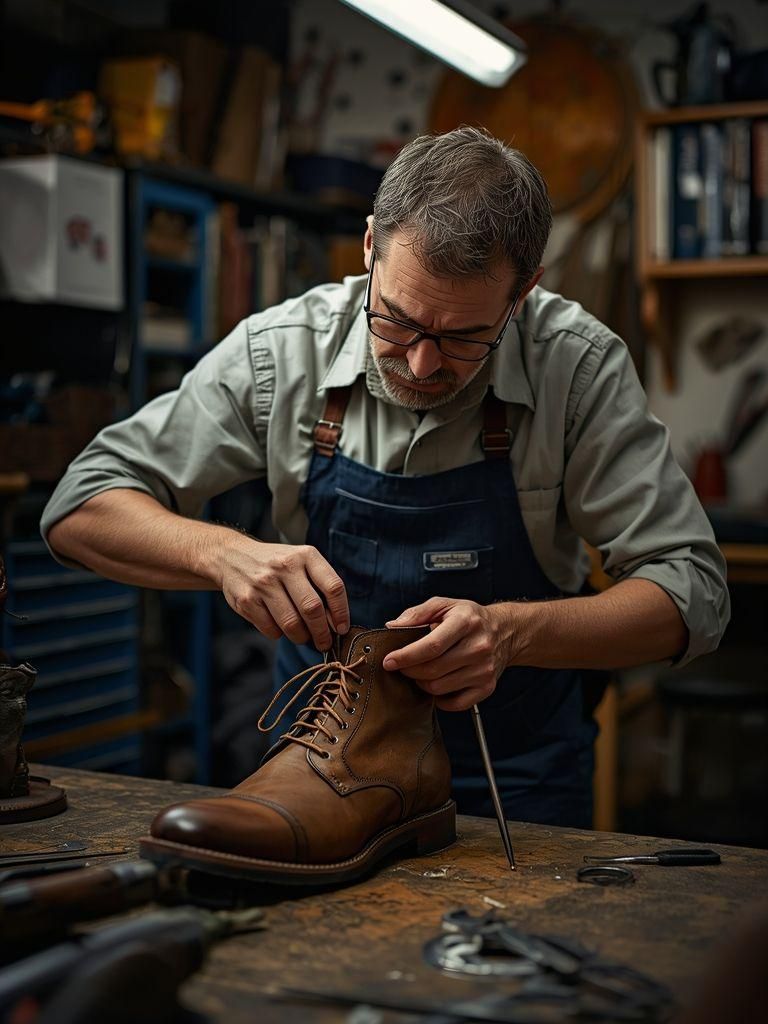 Schuhreparatur, allgemein