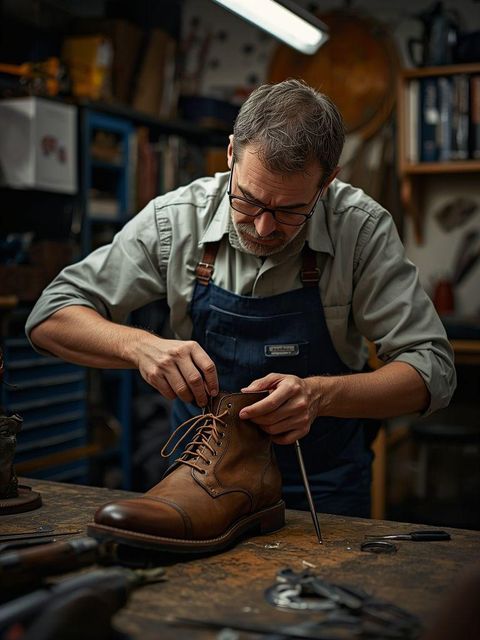 Schuhreparatur, allgemein
