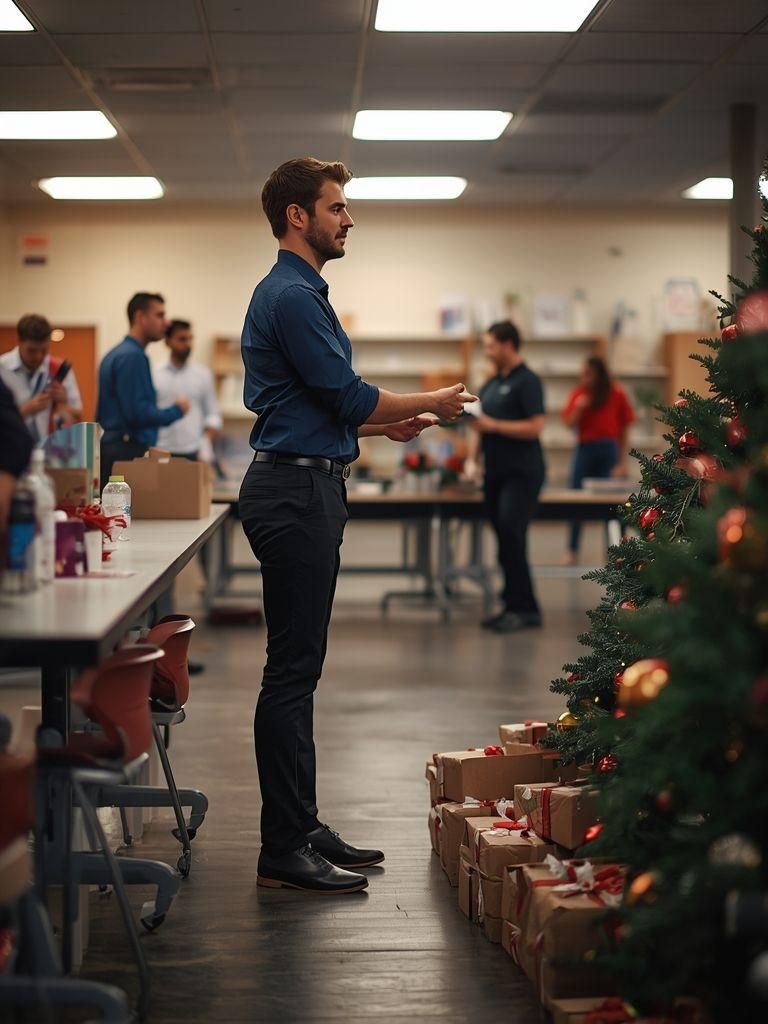 Standing tasks, light effort (e.g., bartending, store clerk, assembling, filing, duplicating, librarian, putting up a Christmas tree, standing and talking at work, changing clothes when teaching physical education, standing)