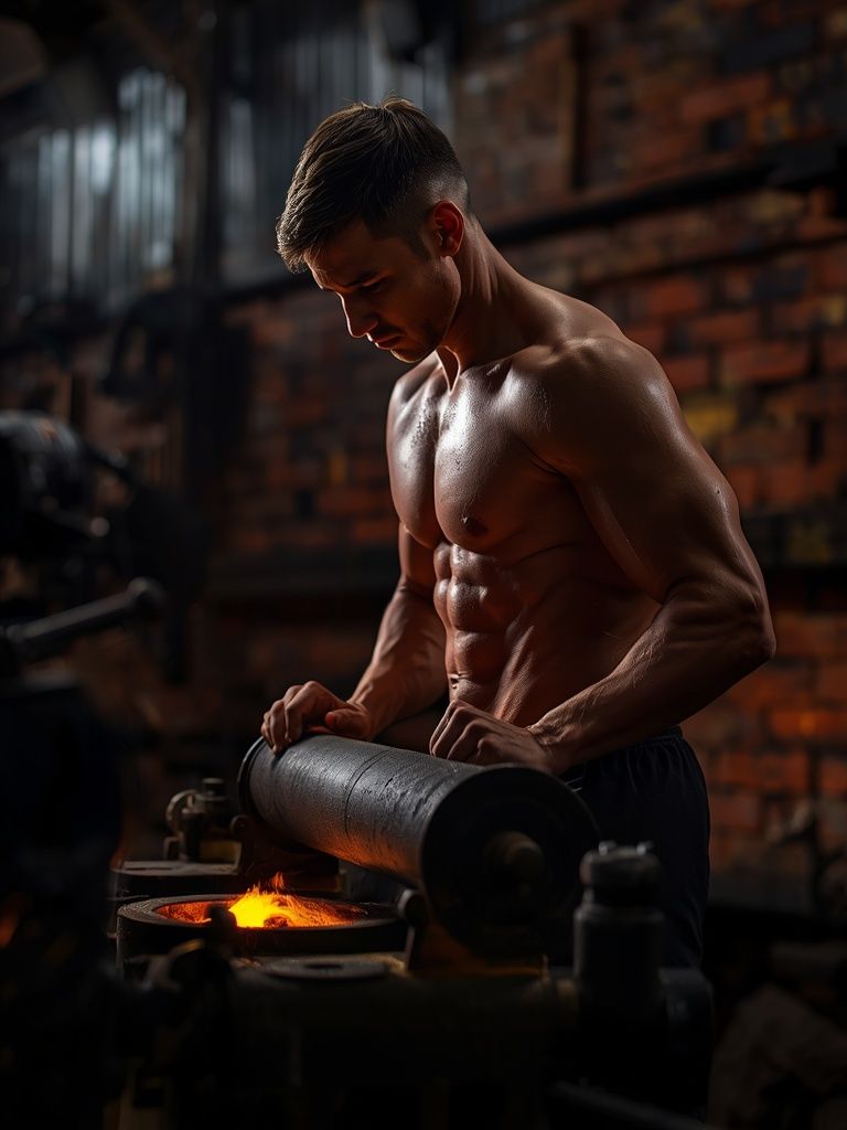 Steel Mill, Vigorous Effort (e.g., Hand Rolling, Merchant Mill Rolling, Removing Slag, Tending Furnace)
