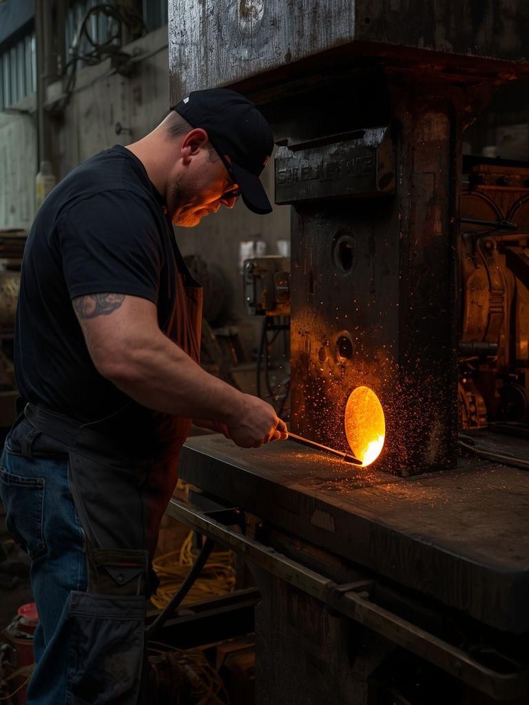 Młyn stalowy, umiarkowany wysiłek (np., kute, kowane, wygięte formy)