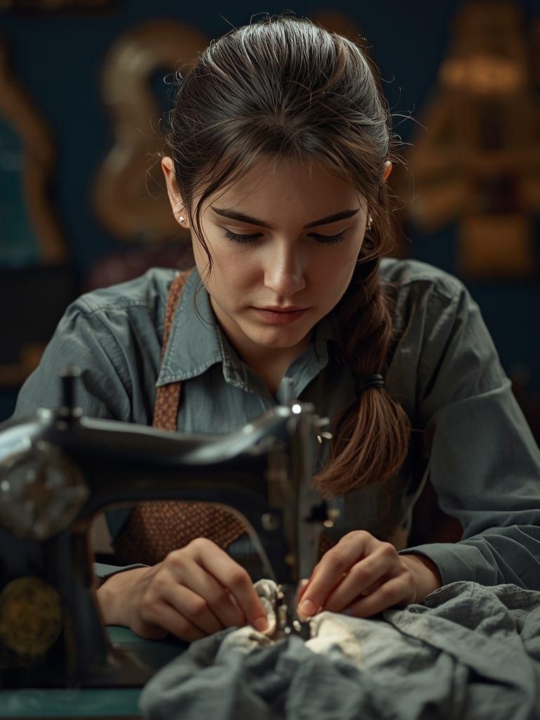 Tailoring, Machine Sewing