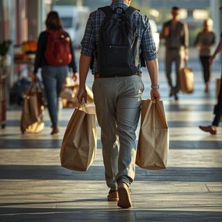 Gehen, Dinge am Arbeitsplatz sammeln, bereit zum Verlassen