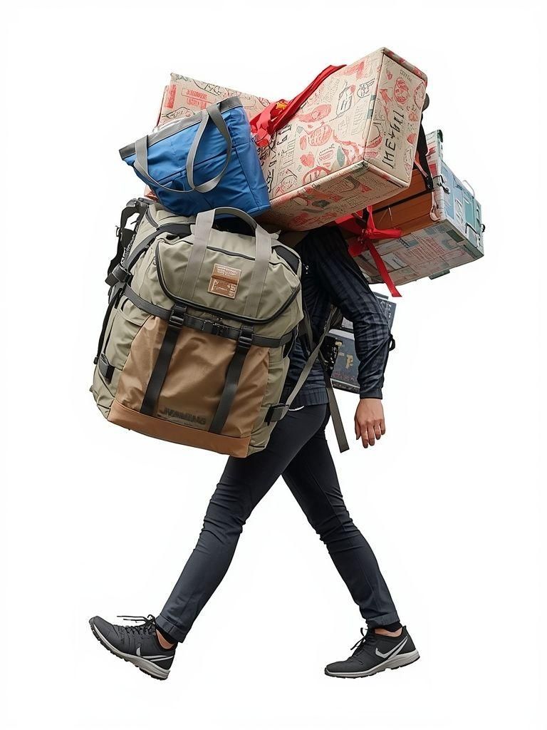 Walking, 2.5 mph, Slow Speed, Carrying Heavy Objects Over 25 lbs