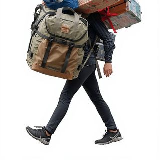 Walking, 2.5 mph, Slow Speed, Carrying Heavy Objects Over 25 lbs
