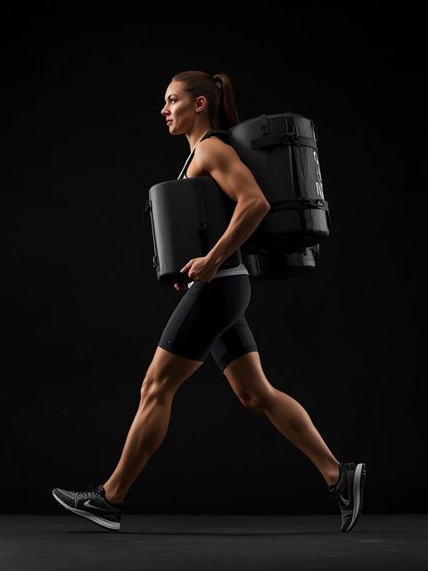 Walking, 2.5 mph, Slow Speed, Carrying Heavy Objects Over 25 lbs