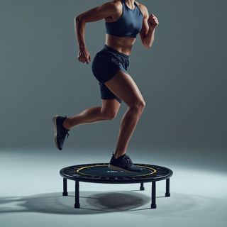 Jogging, on a Mini-Trampoline