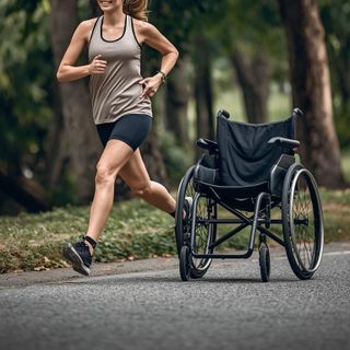 Running, Training, Pushing a Wheelchair or Baby Carrier