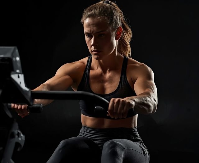 Stationary rowing (200 Watts)
