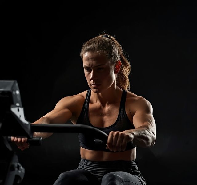 Stationary rowing (200 Watts)