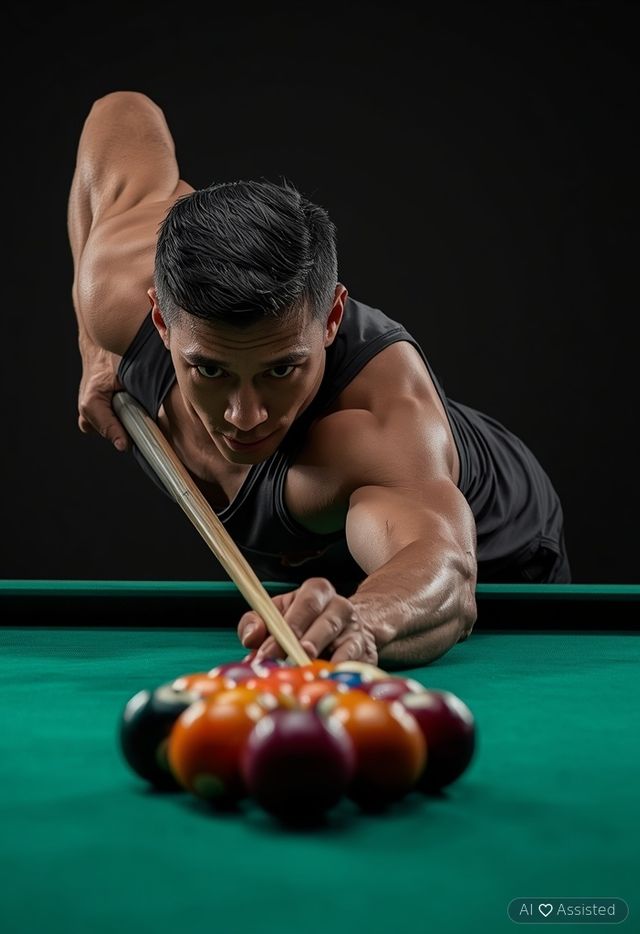 Playing billiards