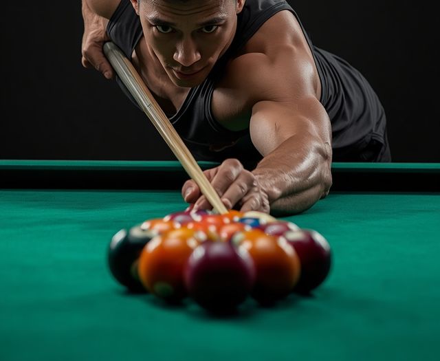 Billard spielen