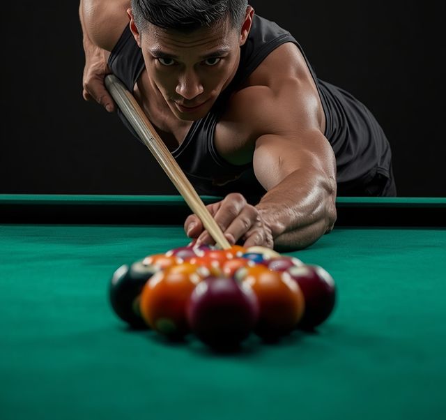 Billard spielen