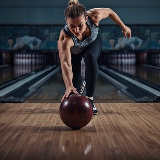 Bowling, innen, Bowlingbahn