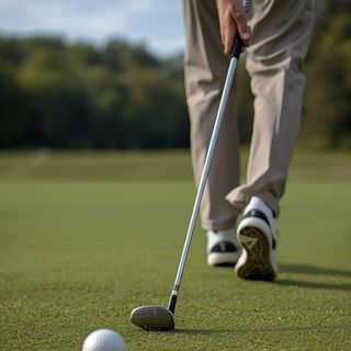 Golf, spacery, ciągnione kije