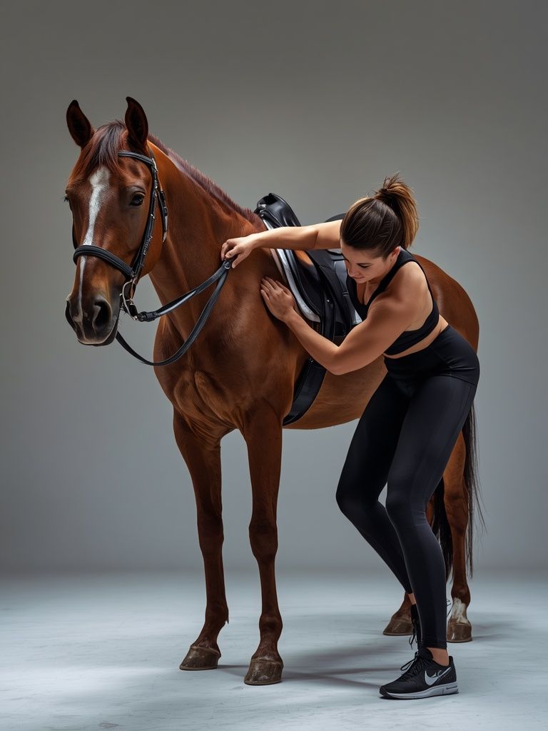 Saddling, Cleaning, Grooming, Harnessing and Unharnessing Horse
