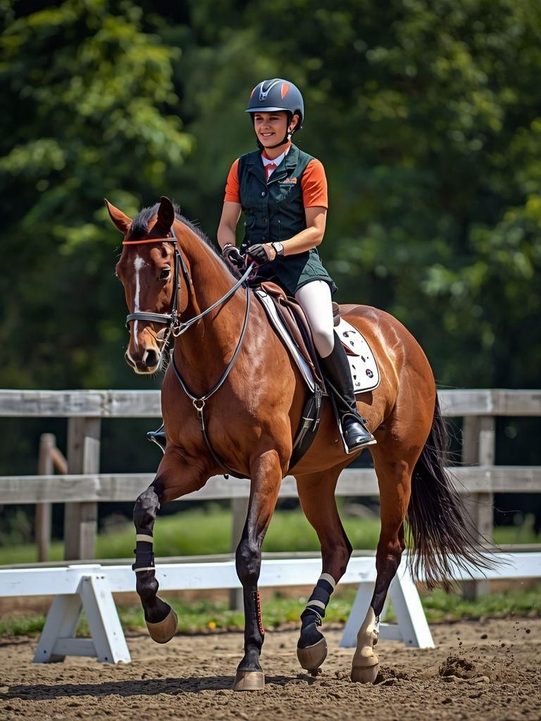 Horseback Riding, Trotting