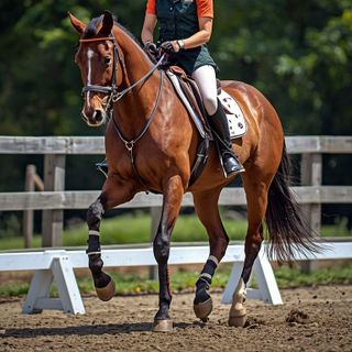 Reiten, Traben