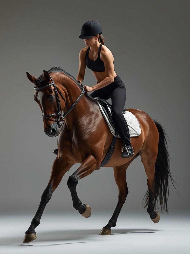 Horseback Riding, Trotting