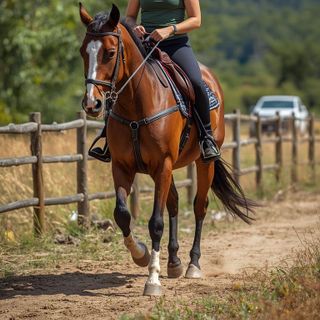 Horseback Riding, Walking