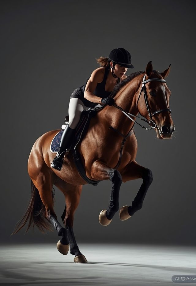 Horseback Riding, Jumping