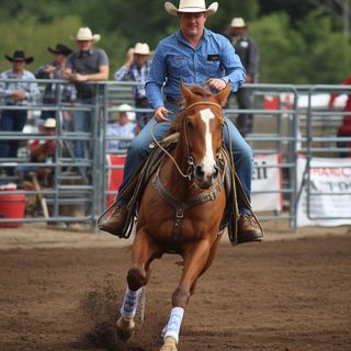 Rodeo sport, ogólny, energiczny wysiłek