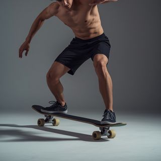 Skateboard, Competitive, Vigorous Effort