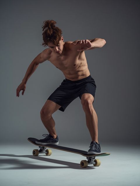 Deska do skateboardingu, konkurencyjna, energiczna aktywność