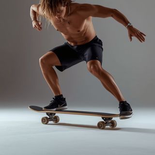 Skateboarding, allgemeine, mäßige Anstrengung