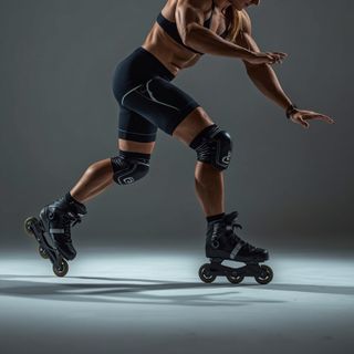 Inline-Skating, 17,7 km/h (11,0 mph), moderates Tempo, Übungstraining