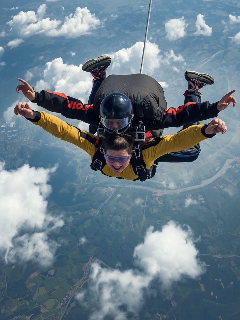 Skoki spadochronowe, skoki bazowe, skoki na bungee