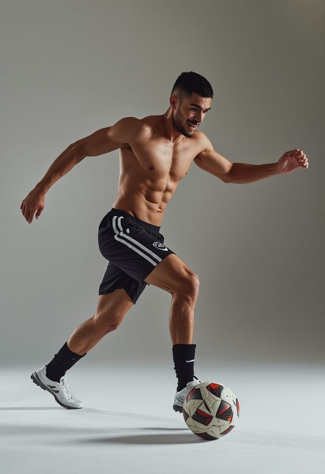 Competitive Soccer Match