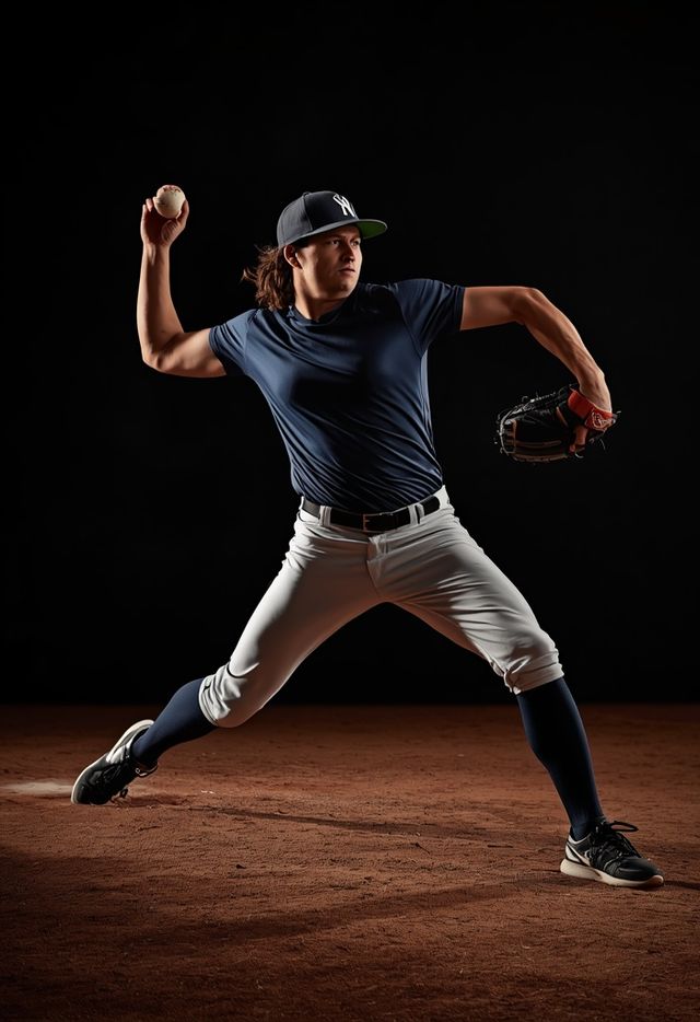 Softball oder Baseball spielen