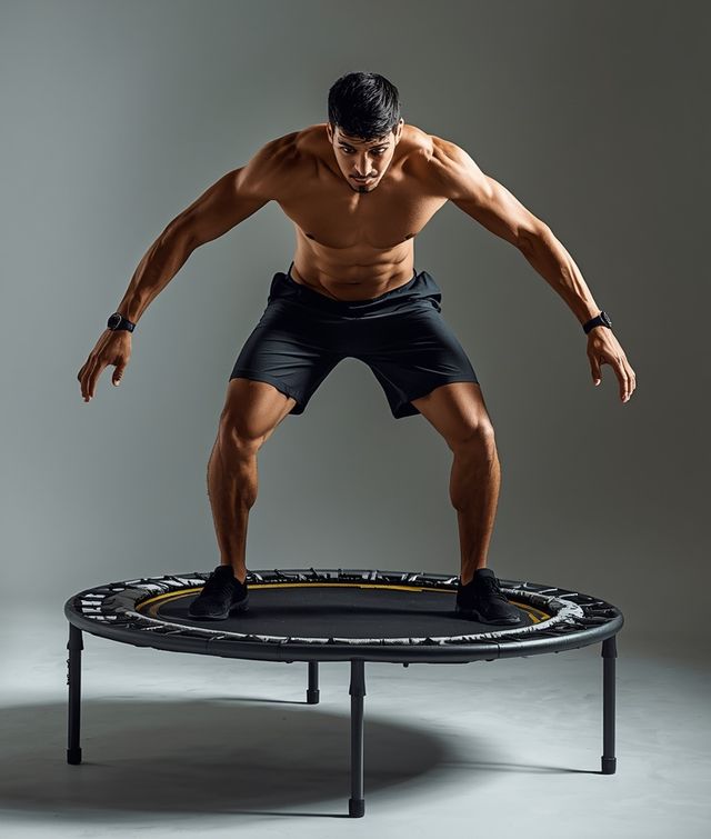Skakanie na trampolinie rekreacyjnej