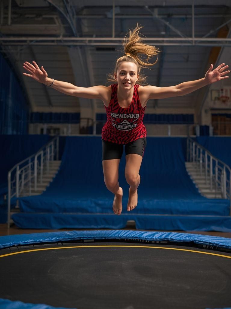 Wettbewerbsfähiges Trampolin