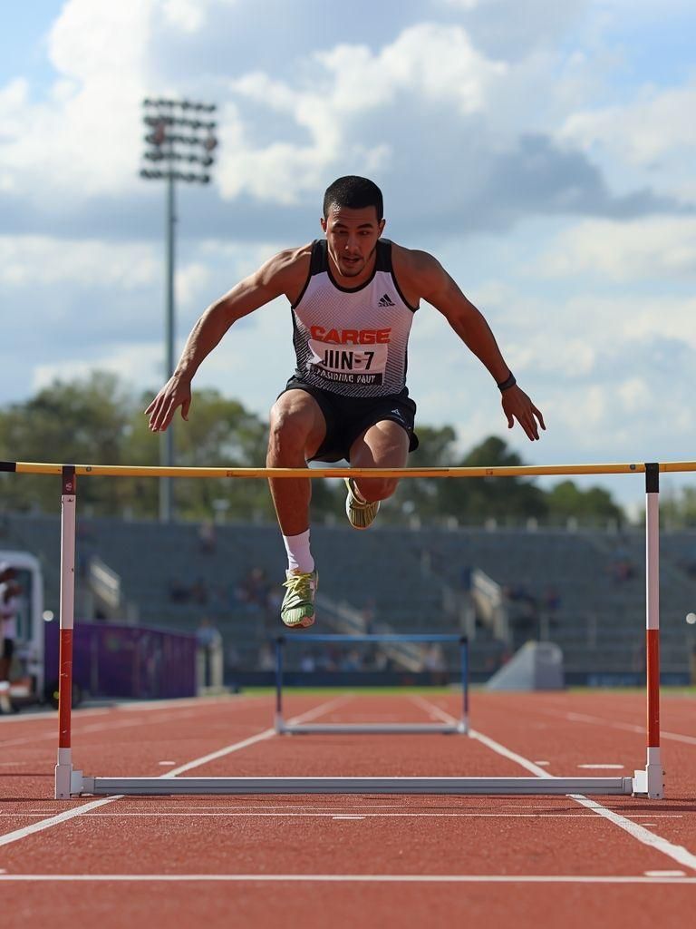 Leichtathletik (z.B. Hochsprung, Weitsprung, Dreisprung, Speerwurf, Stabhochsprung)