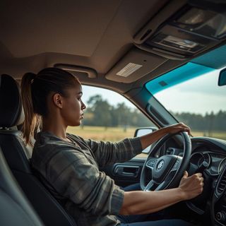 Riding in a Car or Truck