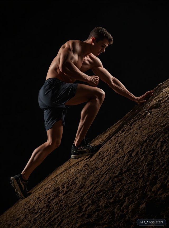 Uphill hiking without load