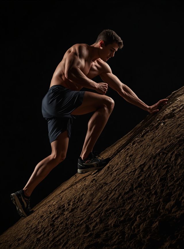 Uphill hiking without load