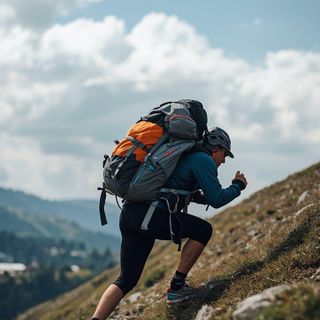 Climbing Hill with 42+ lb Load