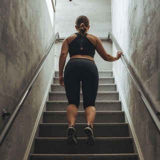 Stair Climbing, Using or Climbing Up Ladder